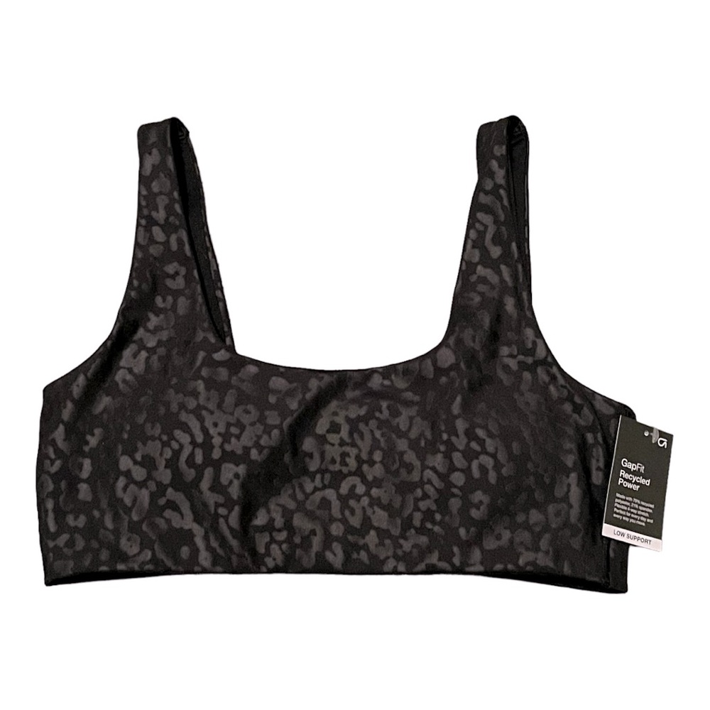 GapFit Low Impact Power Recycled Scoopneck Sports Bra Size Medium New